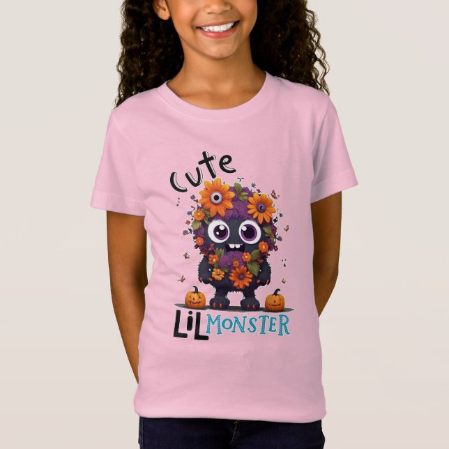 Mignons petit monstre T-shirt (Devant)