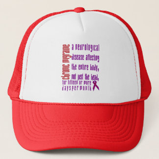 Migraine chronique - casquette de la maladie
