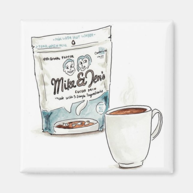 Mike et Jen's Cocoa Magnet (Devant)