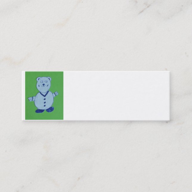 Mike Skinny Carte de visite, 7,6 cm x 2,5 cm, (Devant)