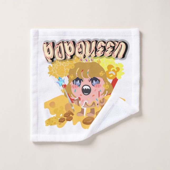 Mikitiez popqueen popcorn moivenight cinema (Gant de toilette)
