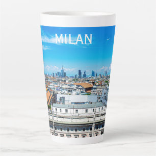 Milan en Italie skyline tasse de café