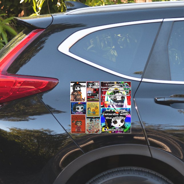 Milardio sticker pack (Coté voiture)