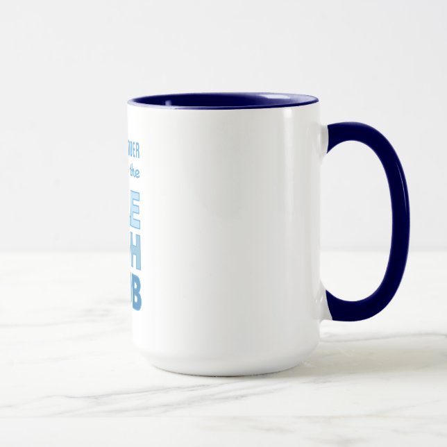 Mile High Club mug - choisissez style et couleur (Droite)
