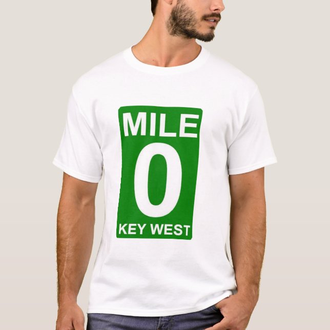 Mile Marker 0 Key West T-Shirt (Devant)