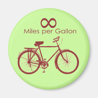 Miles D'Infini Par Gallon Bike Magnet