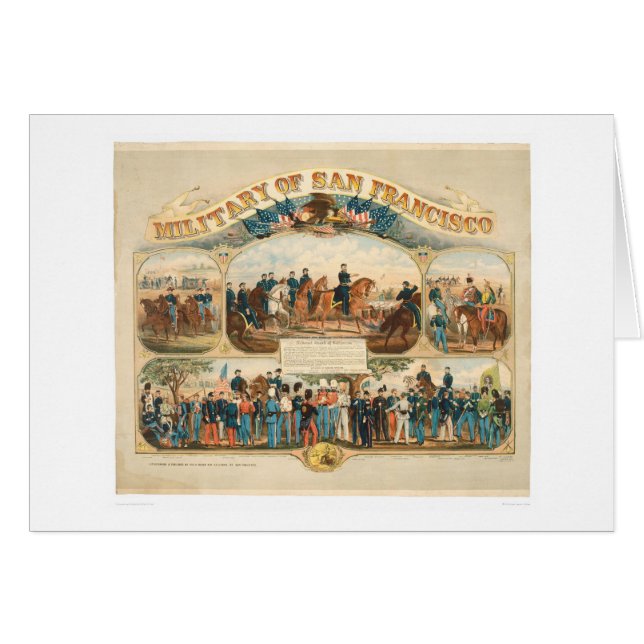 Militaires de San Francisco (0064A) (Devant horizontal)