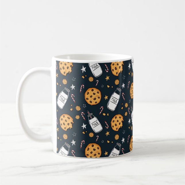 Milk and Cookies Christmas Mug (Gauche)