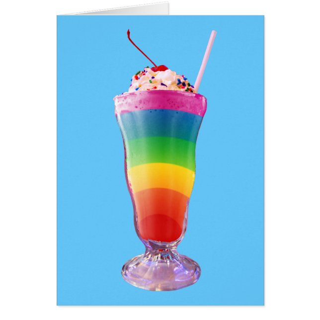 Milkshake arc-en-ciel (Devant)