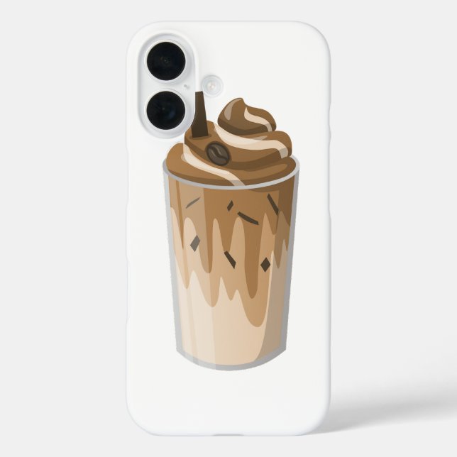 Milkshake 🍨 iphone, étui 16 🤳 (Verso)