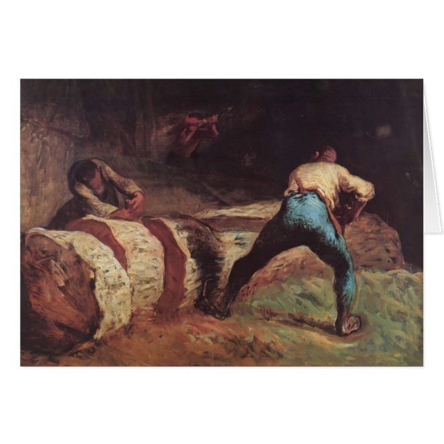 Millet de Jean-Francois les scieurs en bois (Devant horizontal)