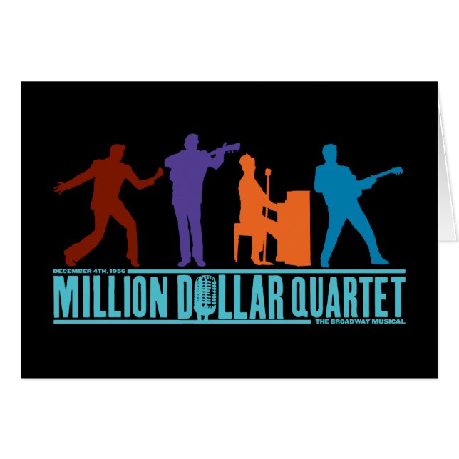 Million de quartet du dollar sur l'étape (Devant horizontal)