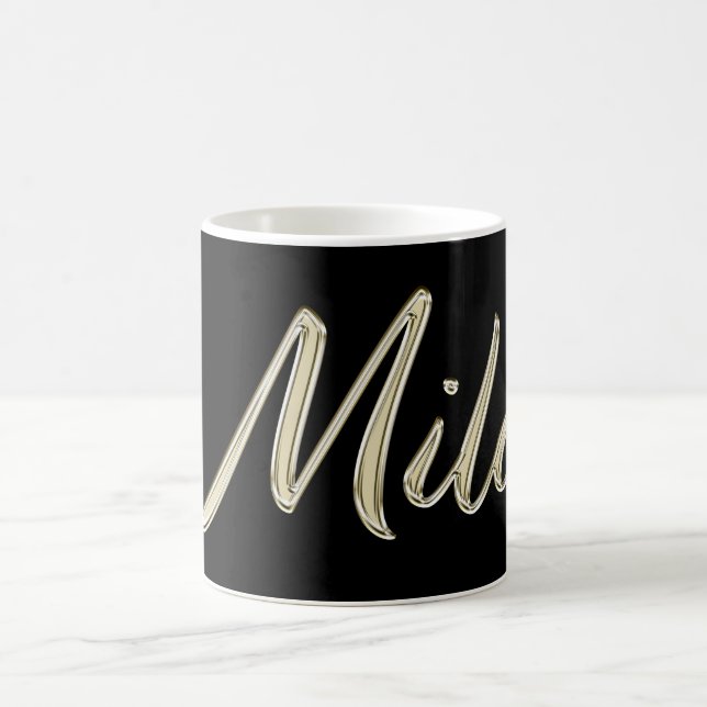 Milo Name whitegold Tasse de thé (Centre)