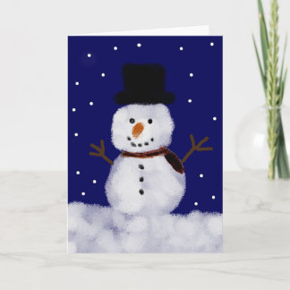 Milou le carte de fin de année de bonhomme de