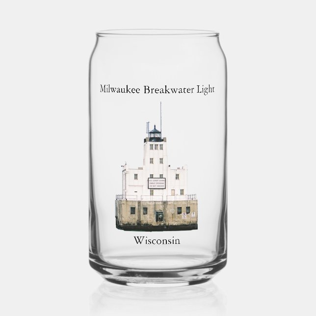 Milwaukee Breakwater Light peut verre (Recto)
