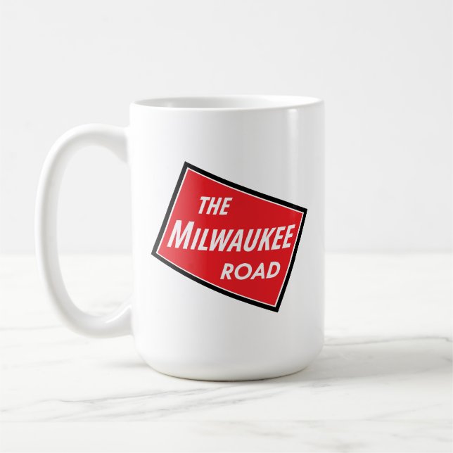 Milwaukee Road Train Mug (Gauche)