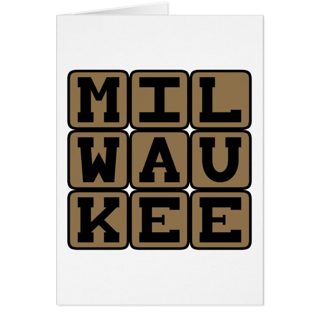 Milwaukee, Wisconsin États-Unis (Devant)