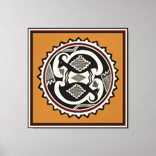 Mimbres Tribal Mt. Chèvres toile Imprimer