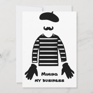 Mime Pantomime Miming Mon Entreprise