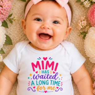 Mimi a attendu Body bébé coloré