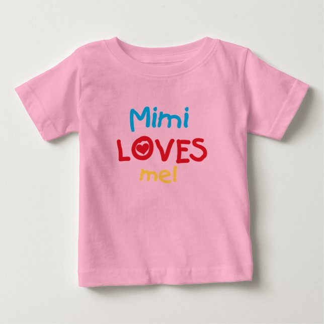 Mimi aime mes t-shirts et cadeaux (Devant)