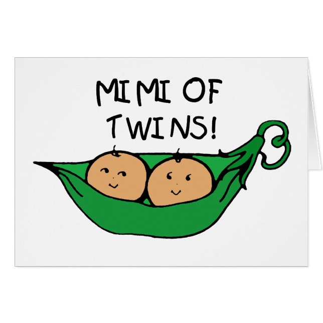 Mimi de la cosse jumelle (Devant horizontal)