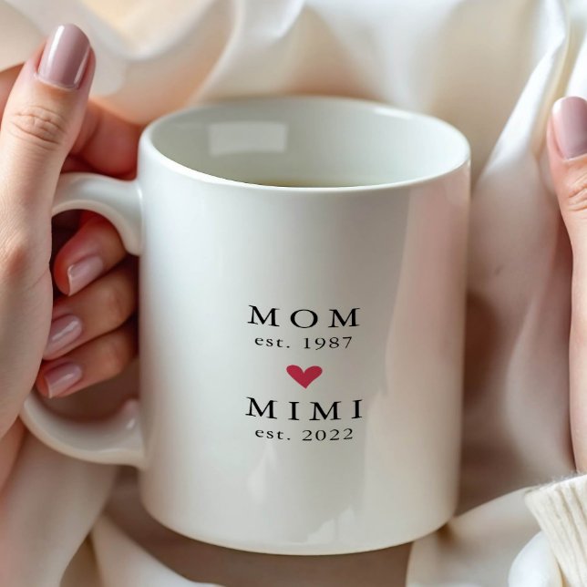 Mimi Moderne | Année d'Année Tasse à Café (Créateur téléchargé)