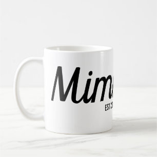 Mimi nouvelle tasse faite sur commande de
