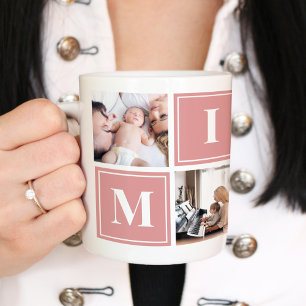 Mimi Photo Collage Mug Géant Personnalisé