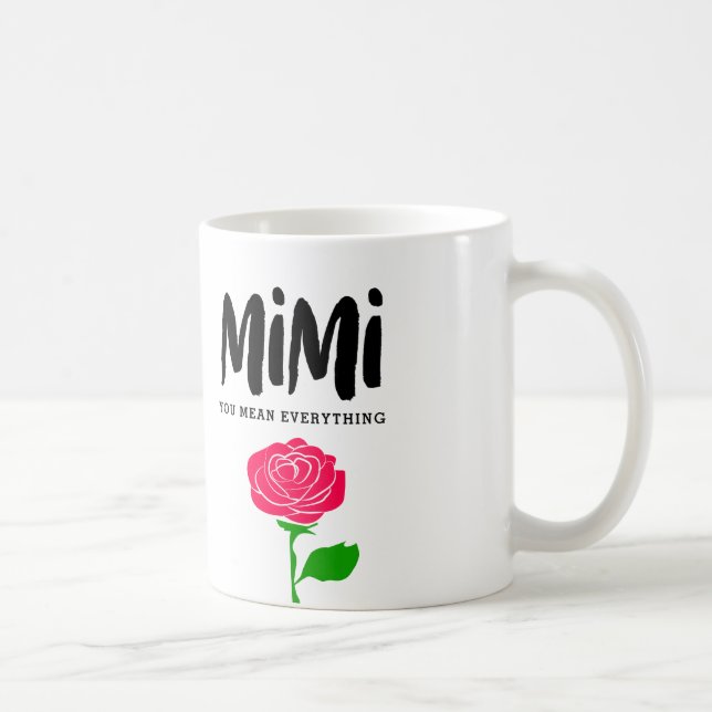Mimi vous voulez dire tout tasse (Droite)