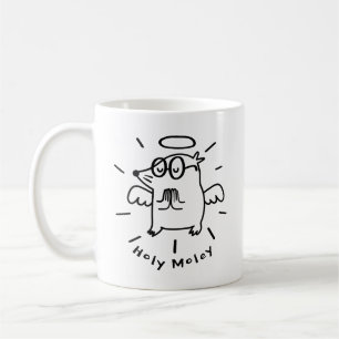 Mince alors Mug classique drôle d'ange Mole