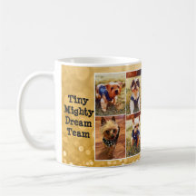 Mince Mighy DREAM Team Mug - Gold Arrière - plan