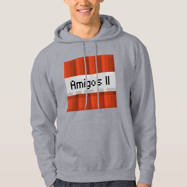 Mincraft de sweat - shirt à capuche des amis II (Devant)