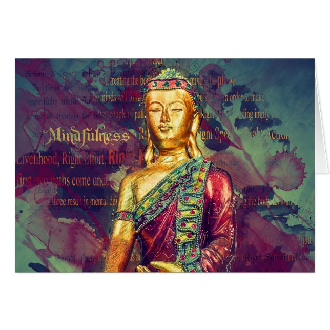 Mindfulness Bouddha (Devant horizontal)