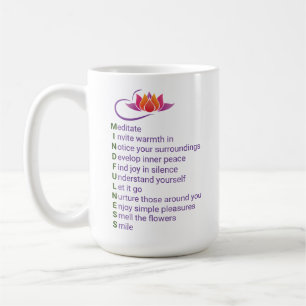 Mindfulness Expressions de Mug Cadeau pour chaque