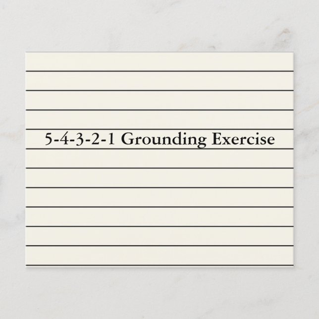 Mindfulness Practice Flashcard Academic Planner (Devant)