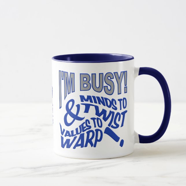 Minds to Twist nom personnalisé tasses (Droite)