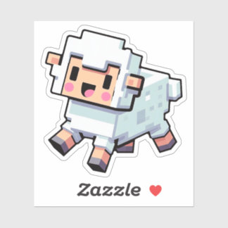 Minecraft, Mignons moutons, Minecrafeur, Stickers