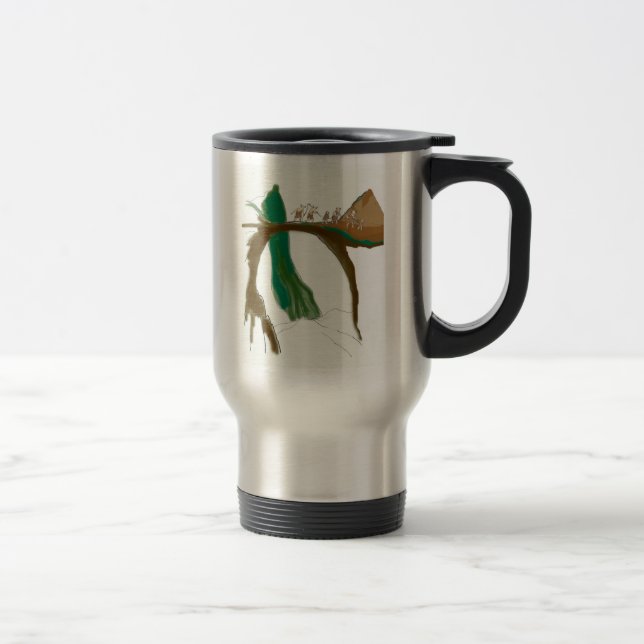 Mines de Moria (TM) Mug de voyage (Droit)