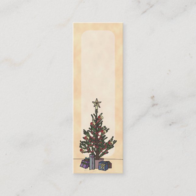 Mini Arbre, signets ou templ de carte de visite (Devant)