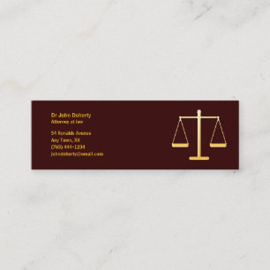 Mini AVOCAT - carte de visite