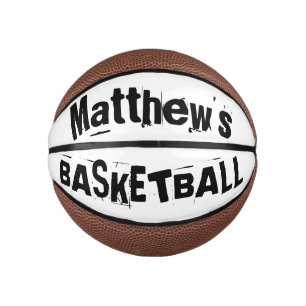 Mini Ballon De Basket Ajoutez le nom de votre enfant - Mini basket-ball