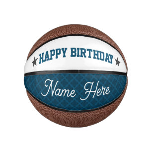MINI BALLON DE BASKET ANNIVERSAIRE PERSONNALISÉ MINI BASKETBALL