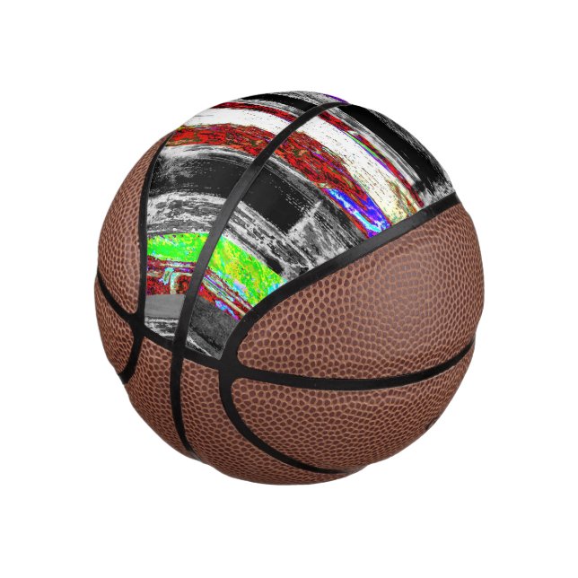 Mini Ballon De Basket Basketball – Couches de réflexion (Incliné)