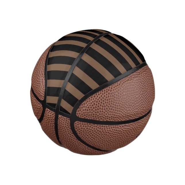 Mini Ballon De Basket Bold Stripe Mini Basketball for Indoor Play (Incliné)