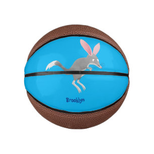 Mini Ballon De Basket Caricature de bilby australien très heureuse