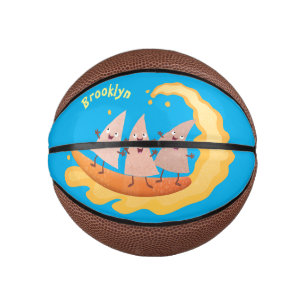 Mini Ballon De Basket Caricature de surf pour chips de maïs mignonette n