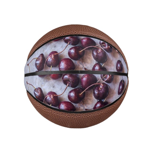 Mini Ballon De Basket Cerises (Devant)