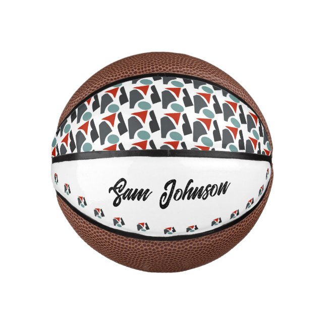 Mini Ballon De Basket Cool Vintage (Devant)