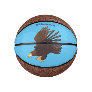 Mini Ballon De Basket dessin humoristique d'aigle royal